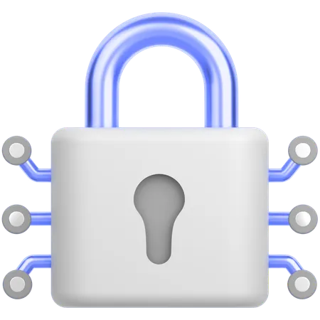 Lock  3D Icon