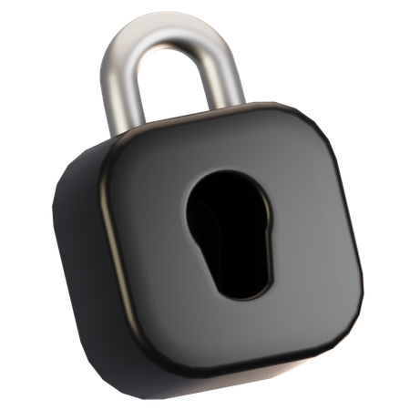 Lock  3D Icon