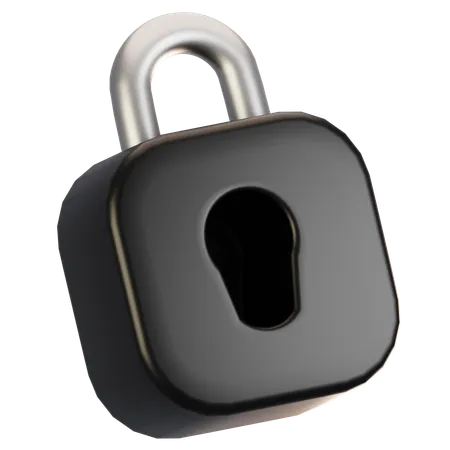 Lock  3D Icon