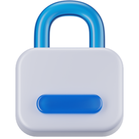 Lock  3D Icon