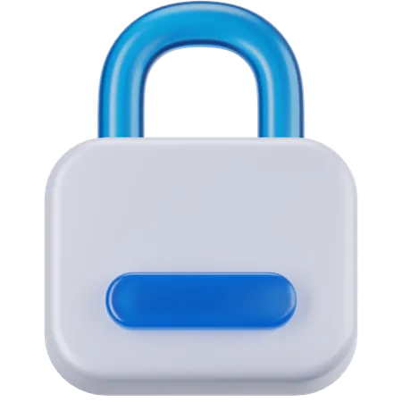 Lock  3D Icon