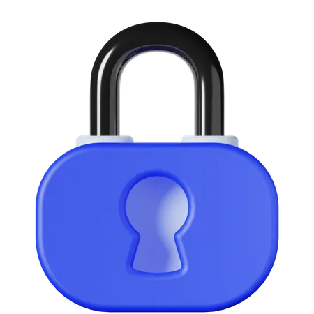 Lock  3D Icon