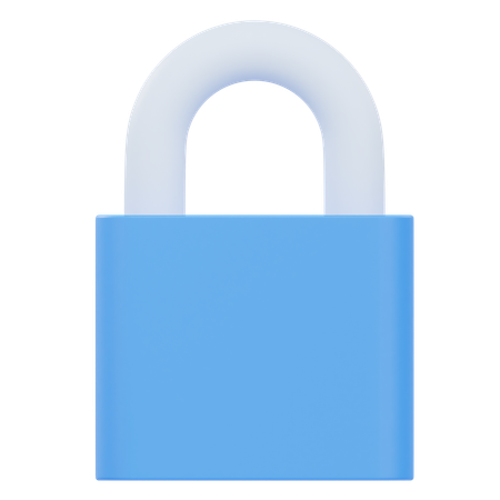 Lock  3D Icon