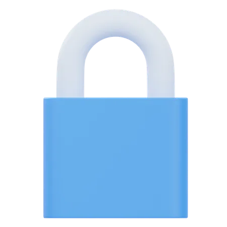 Lock  3D Icon