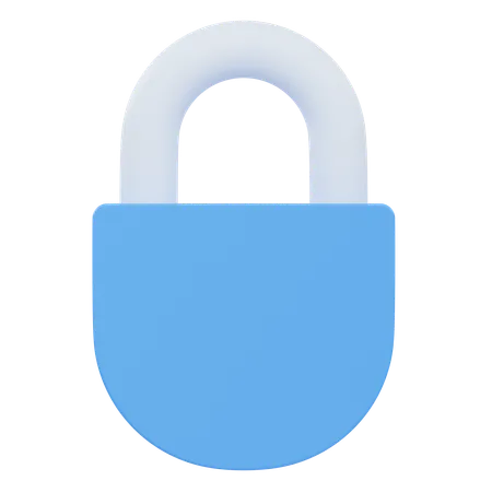 Lock  3D Icon