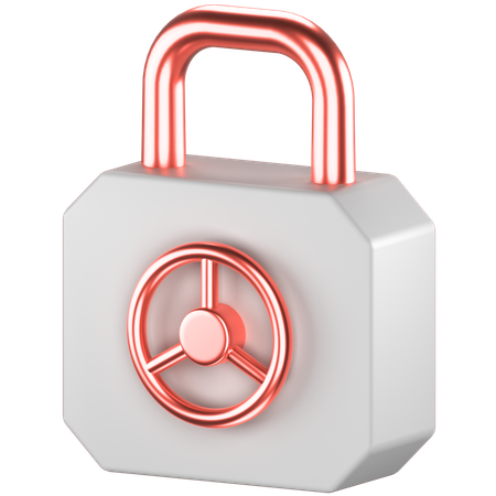 Lock  3D Icon