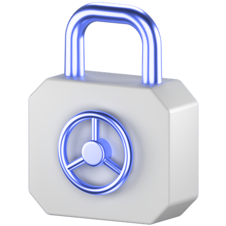 Lock  3D Icon