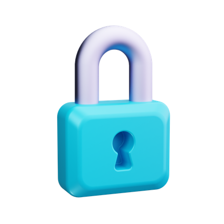 Lock  3D Icon