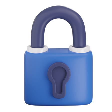 Lock  3D Icon