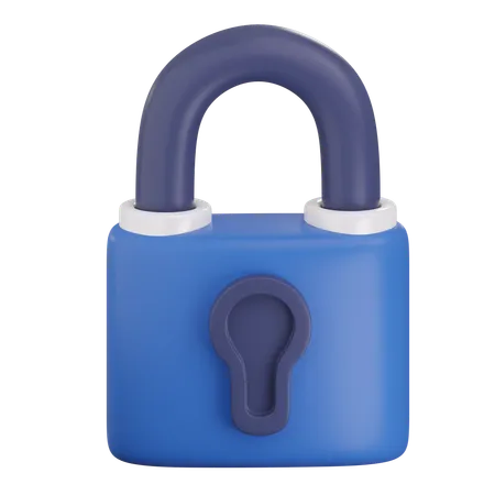 Lock  3D Icon