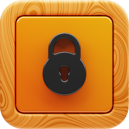 Lock  3D Icon