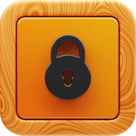 Lock  3D Icon