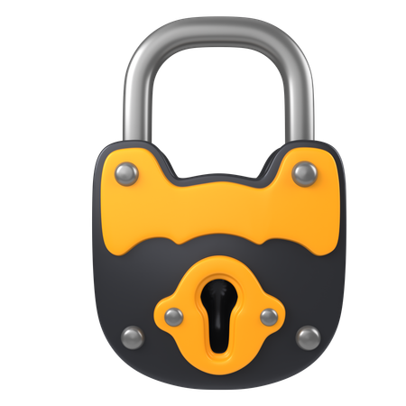 Lock  3D Icon