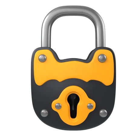 Lock  3D Icon