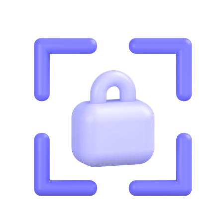 Lock  3D Icon