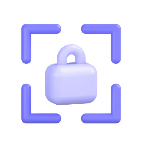 Lock  3D Icon