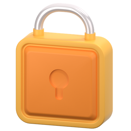 Lock  3D Icon