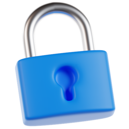 Lock  3D Icon