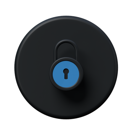 Lock  3D Icon