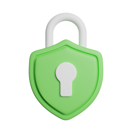 Lock  3D Icon