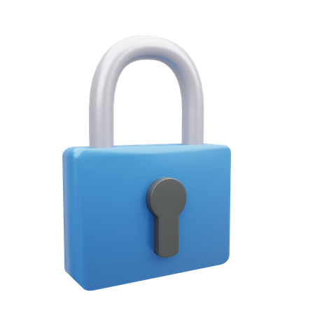 Lock  3D Icon