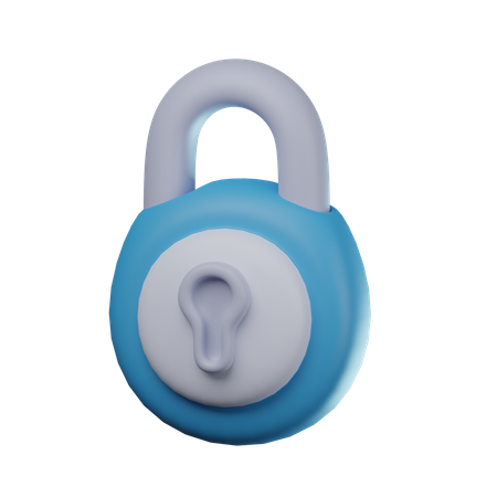 Lock  3D Icon