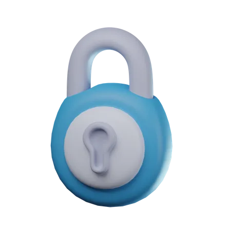 Lock  3D Icon