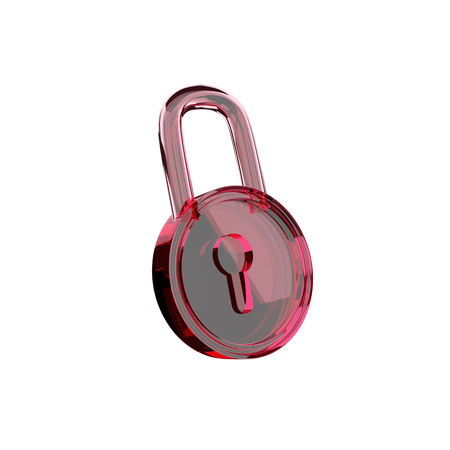 Lock  3D Icon