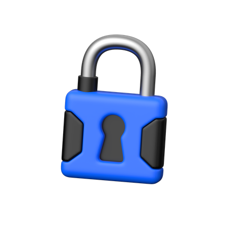 Lock  3D Icon