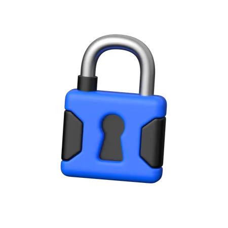 Lock  3D Icon