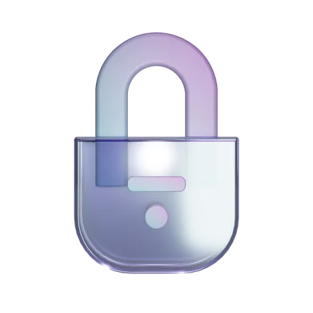 Lock  3D Icon