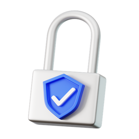 Lock  3D Icon