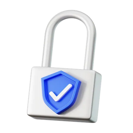 Lock  3D Icon