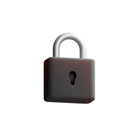 Lock  3D Icon