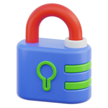 Lock  3D Icon