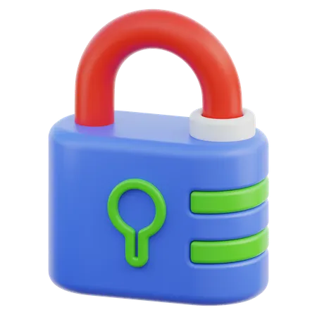 Lock  3D Icon