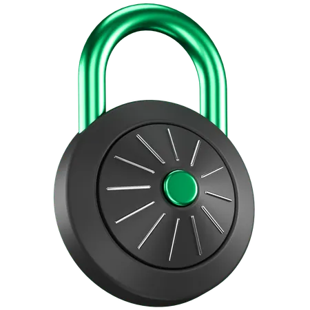 Lock  3D Icon