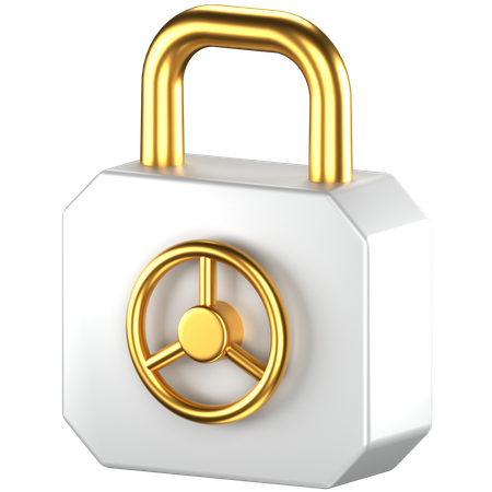 Lock  3D Icon