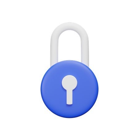 Lock  3D Icon