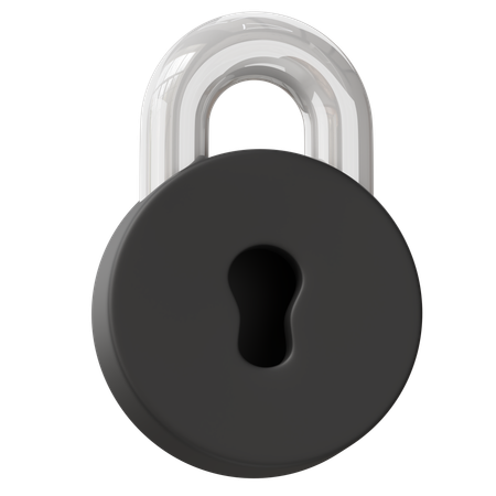 Lock  3D Icon