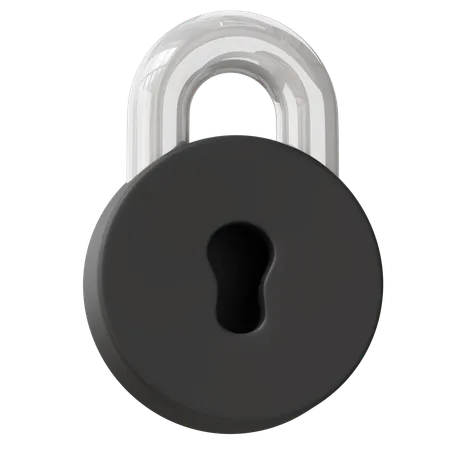 Lock  3D Icon