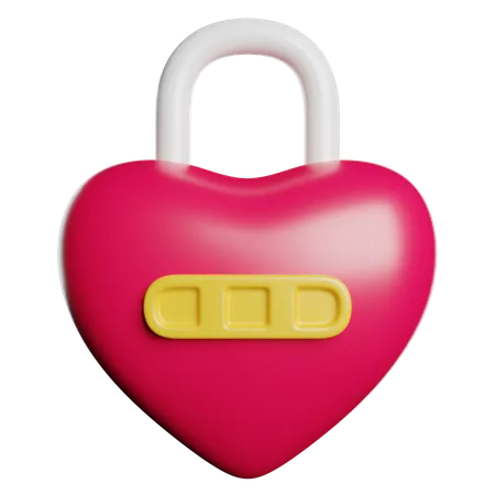 Lock  3D Icon