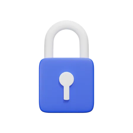 Lock  3D Icon