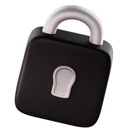 Lock  3D Icon