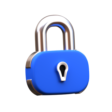 Lock  3D Icon