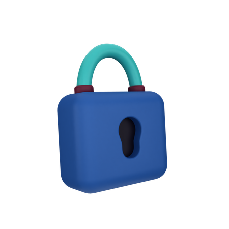 Lock  3D Icon