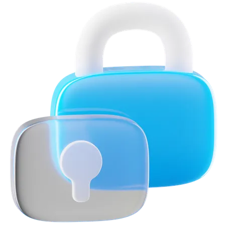 Lock  3D Icon