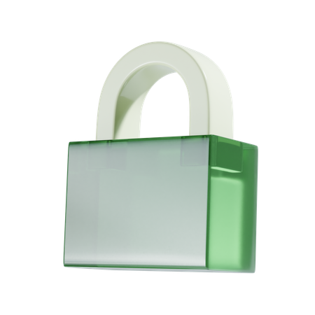 Lock  3D Icon