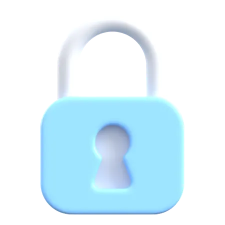 Lock  3D Icon