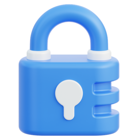 Lock  3D Icon